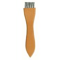 Gordon Brush 2 x 6 Row 0.006" Stainless Steel Bristle and Wood Handle Scratch Brush WA12SSG-12